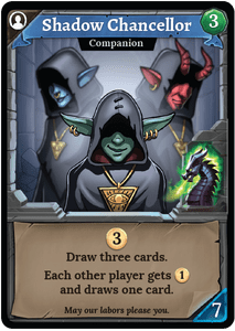 Clank! Legacy: Shadow Chancellor Promo Card