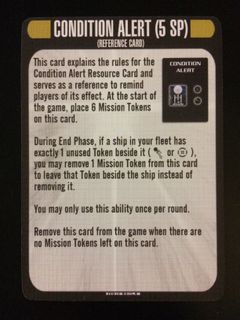 Star Trek: Attack Wing – Condition Alert Resource