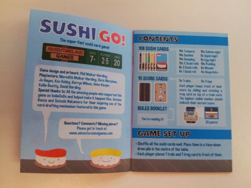 Sushi Go! (2013) - Accessibility Teardown - Meeple Like Us