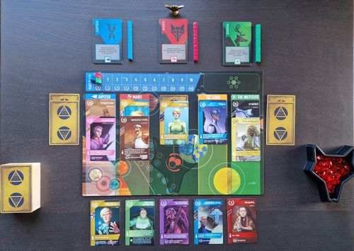 Solo variant with mini campaign, light deck-building and no automa ...