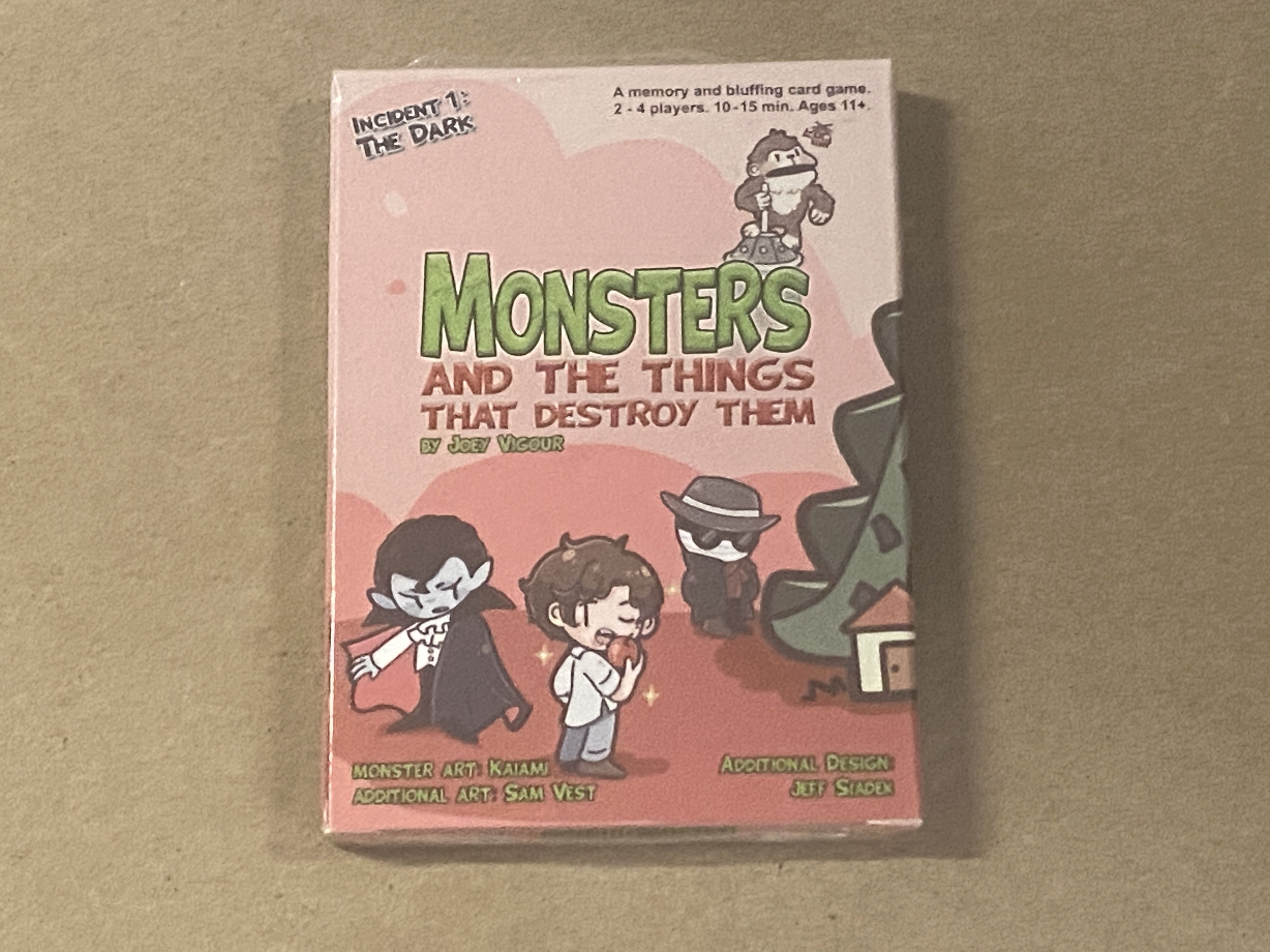 Monsters and the Things That Destroy Them: The Dark