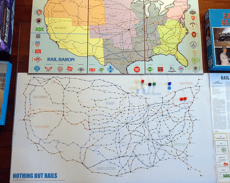 Rail Baron Image BoardGameGeek
