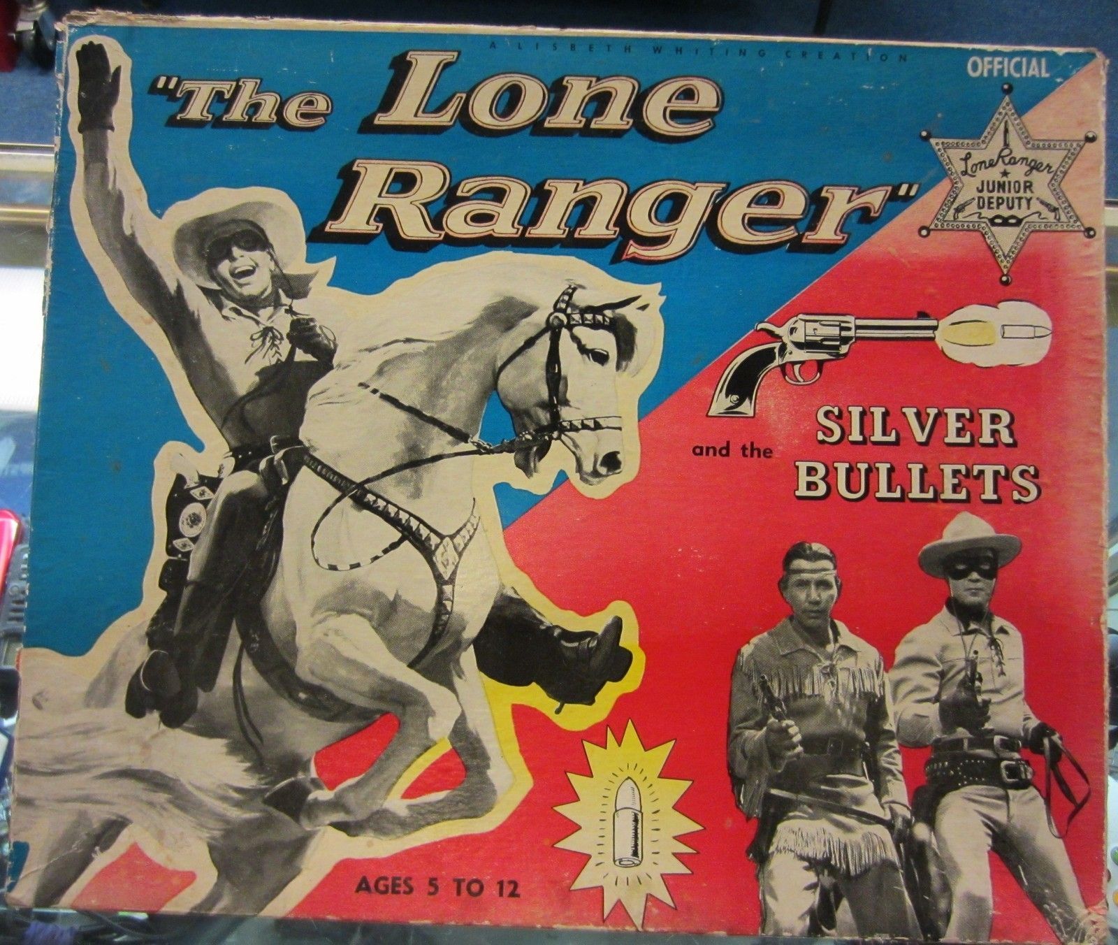 The Lone Ranger and the Silver Bullets box art