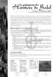 Issue: Le Palimpseste des Hérítíers de Babel (Issue 3 - 2003)