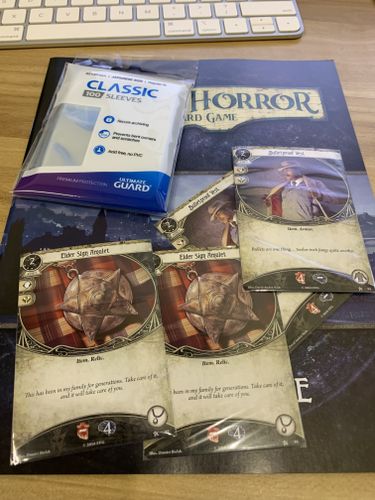 arkham horror card dimensions Card size not standard in Arkham Horror LCG. What sleeves fit properly