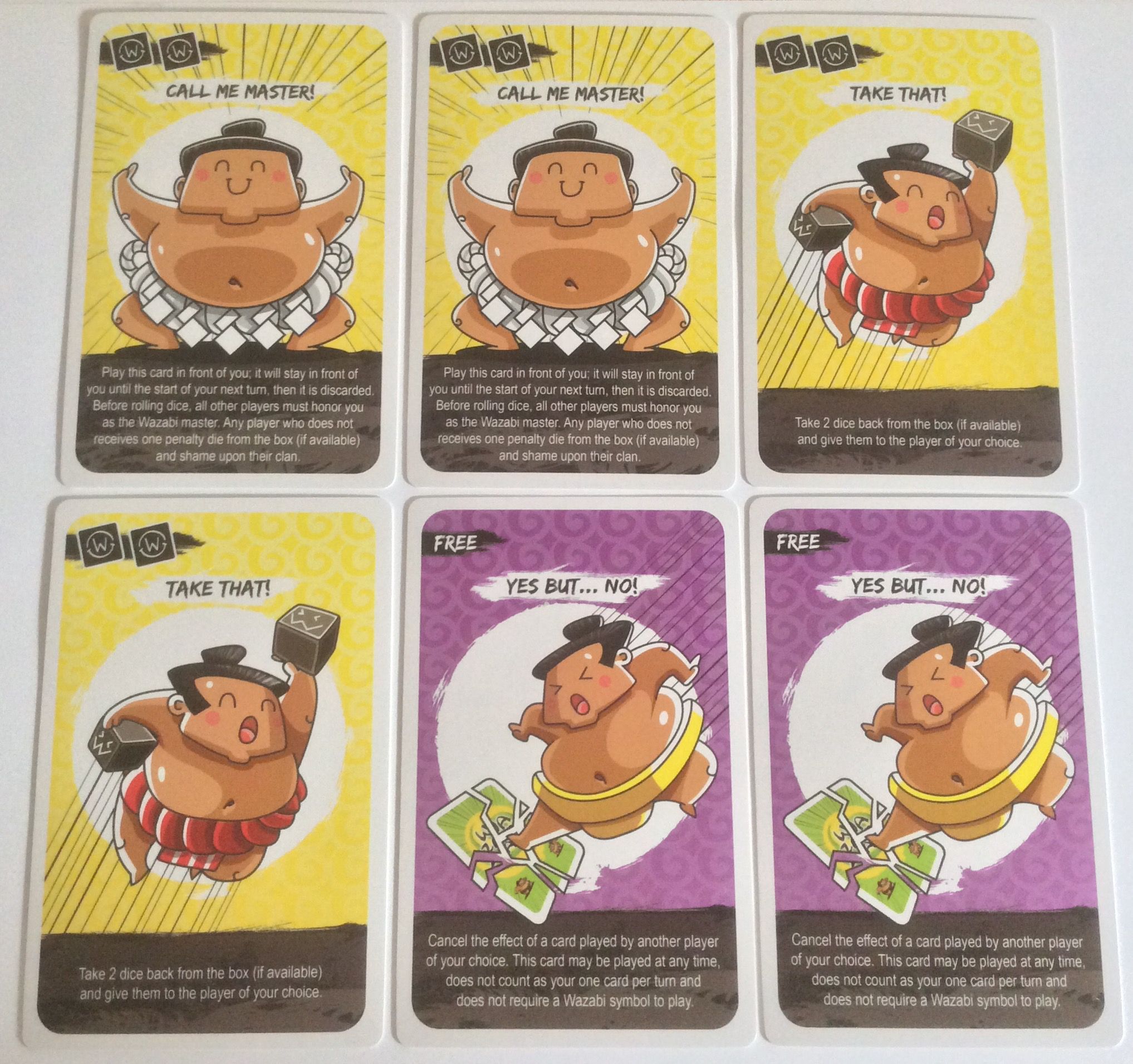 Wazabi: cartes promo