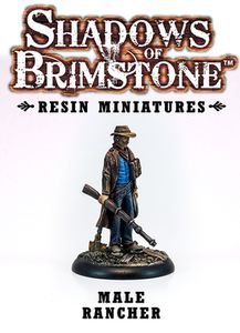 Shadows of Brimstone: Resin Male Rancher