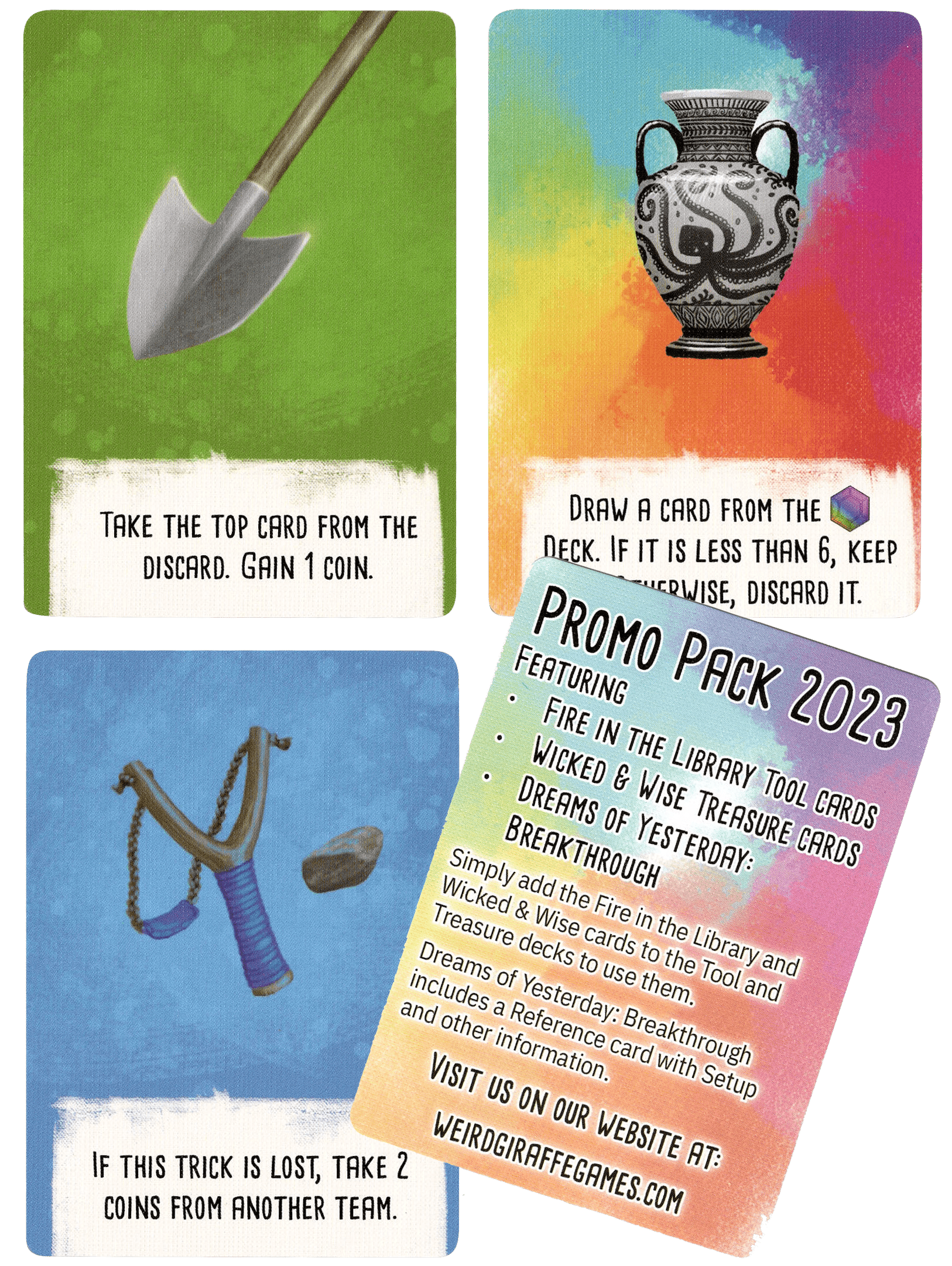 Wicked & Wise: Treasure Cards Promo
