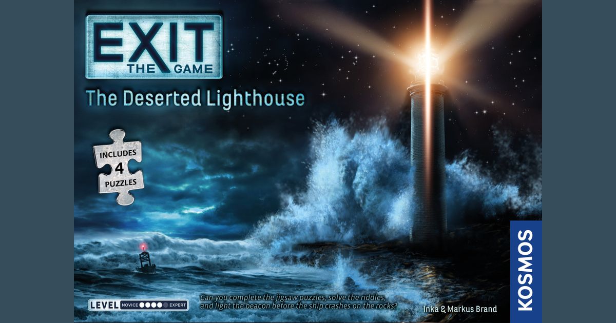 Exit: The Game + Puzzle – The Deserted Lighthouse | Board Game 