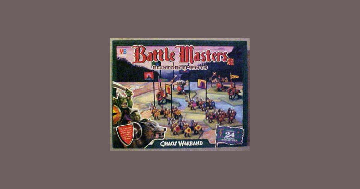 Battle Masters Chaos Warband Board Game Boardgamegeek