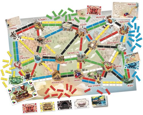 Board Game: Ticket to Ride: First Journey (U.S.)