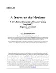 RPG Item: URD8-04: A Storm on the Horizon