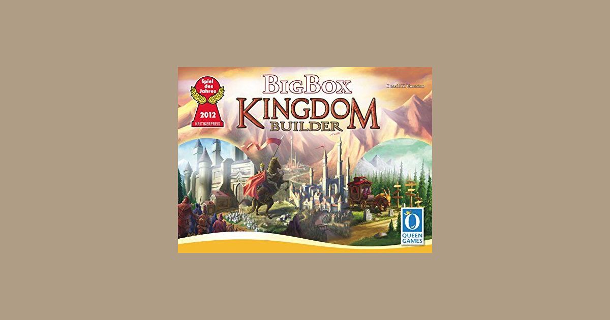 EN OVP in Folie KINGDOM BUILDER BIG BOX 2nd Edition Brettspiel Board Game DE 