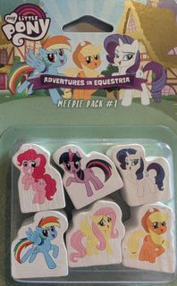 My Little Pony: Adventures in Equestria Deck-Building Game – Meeple Pack #1