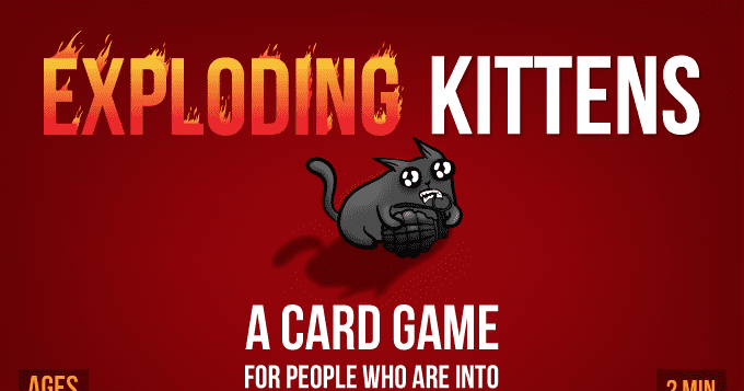 Exploding Kittens, Board Game