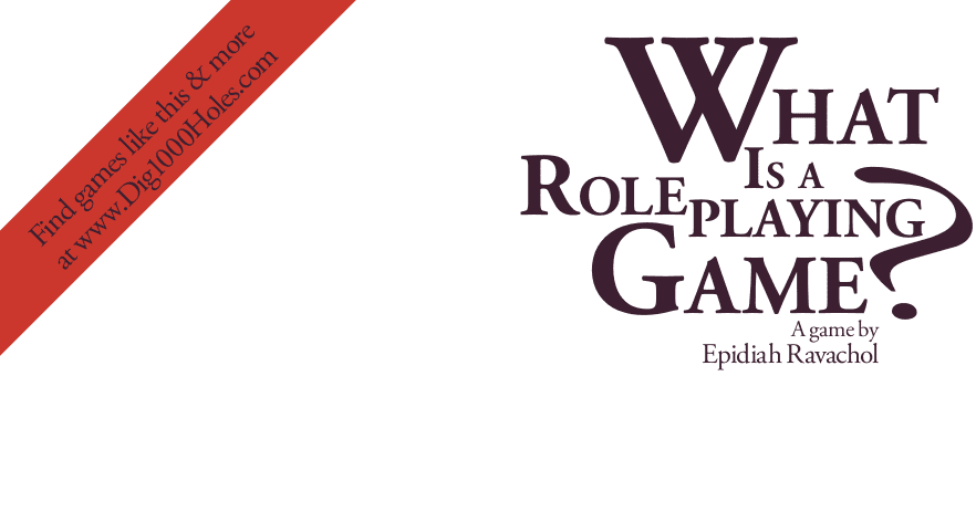 What is a Roleplaying Game? | RPG Item | BoardGameGeek
