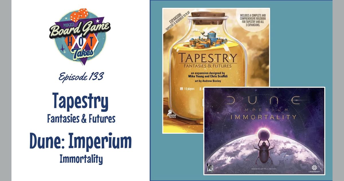Tapestry Fantasies and Futures AND Dune Imperium Immortality