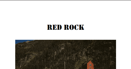 Red Rock | RPG Item | RPGGeek