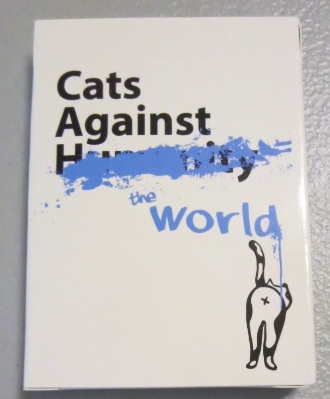 Cats Against the World (fan expansion for Cards Against Humanity) box art