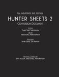 RPG Item: Hunter Sheets 2 Conversion Document