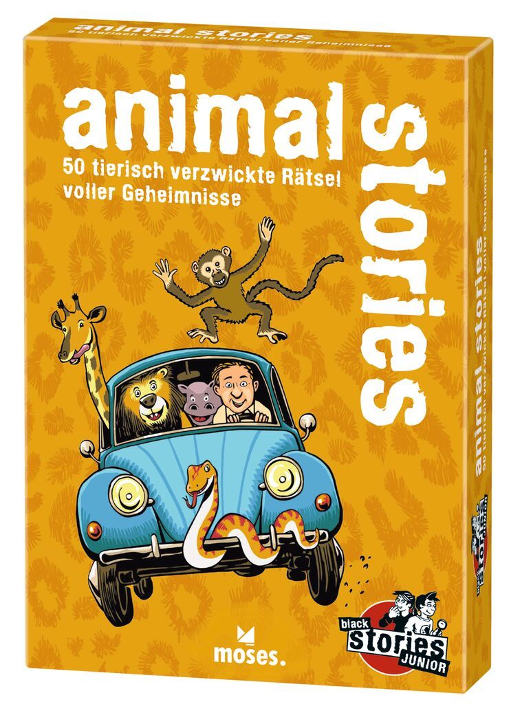 Black Stories Junior: Animal Stories box art