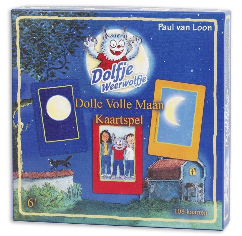 Dolfje Weerwolfje: Dolle Volle Maan Kaartspel