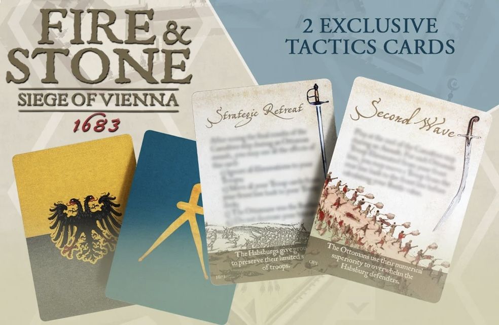 Fire & Stone: Siege of Vienna 1683 – Tactics Promo Cards