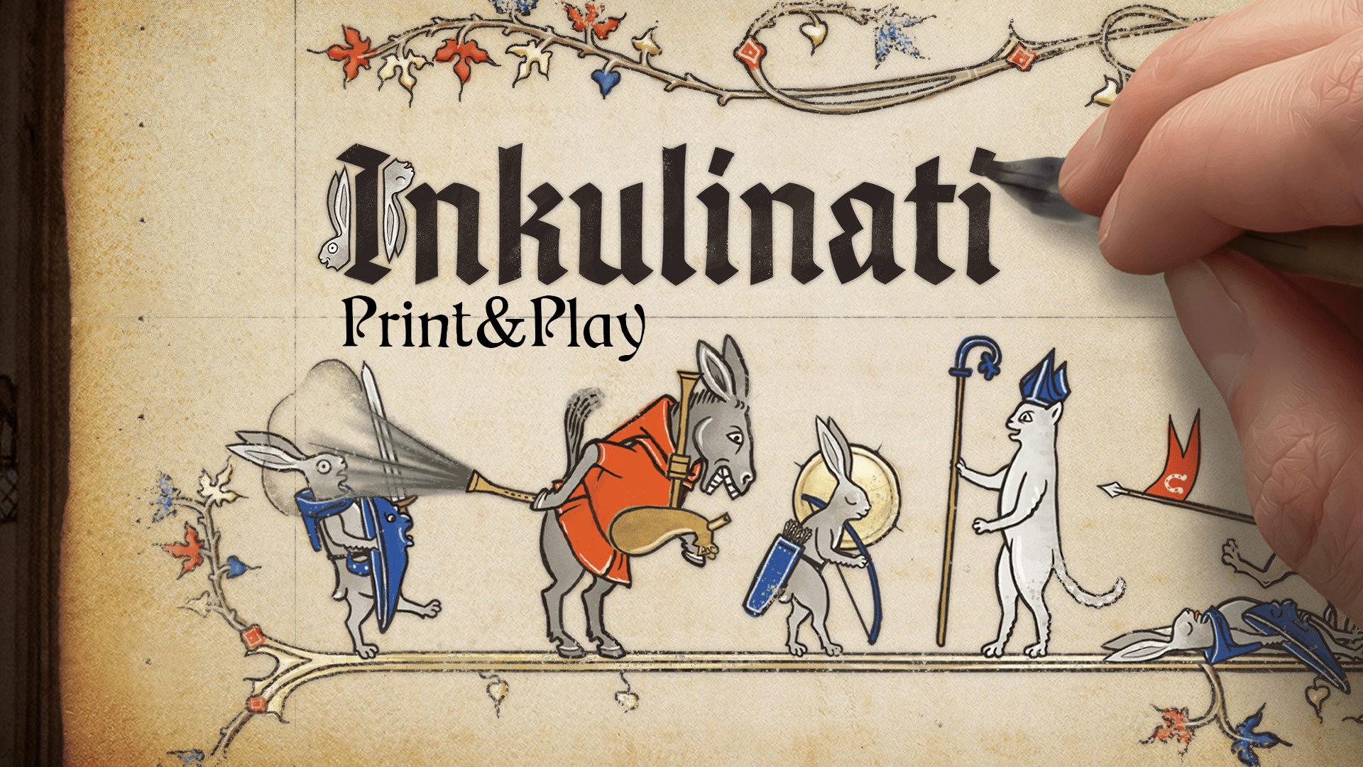 Cover art for Inkulinati: Print & Play Board Game