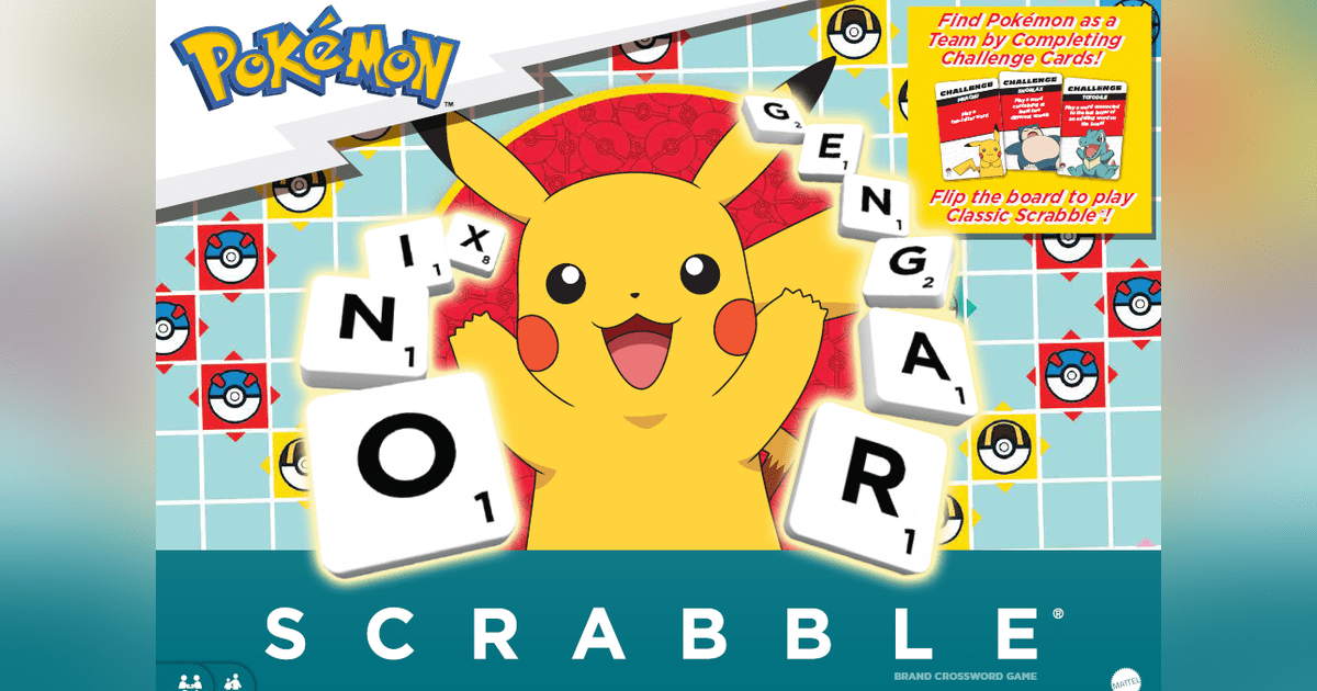 Scrabble Pokmon Edition | Board Game | BoardGameGeek