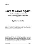 RPG Item: URDI3-02: Live to Love Again