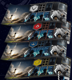 Rocketmen: Player's Mat Set