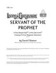 RPG Item: URC2-06: Servant of the Prophet