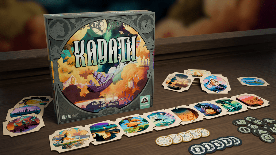 Kadath gioco da tavolo - esempio di gioco