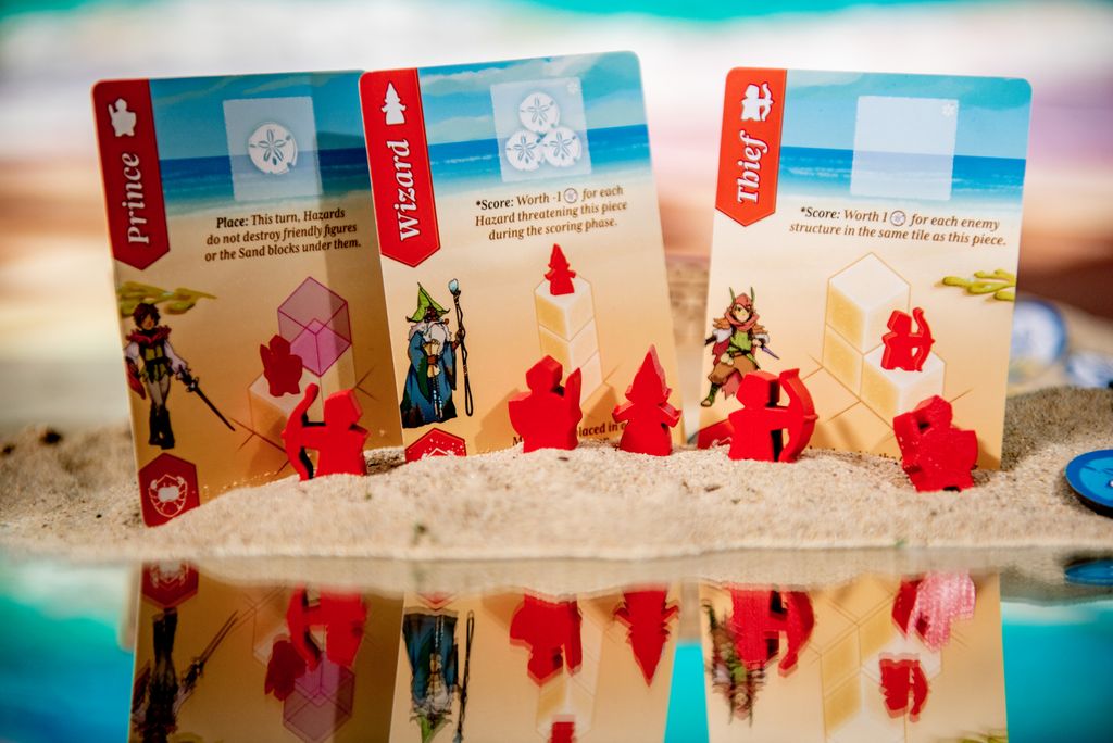 Castles by the Sea @boardgamecolors 