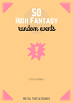 RPG Item: 50 High Fantasy Random Events