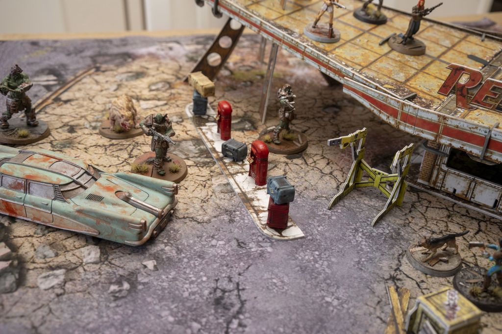 Fallout wasteland warfare base part of terrain starter set