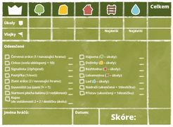 Dorfromantik: Desková hra – Stíratelný bodovací list
