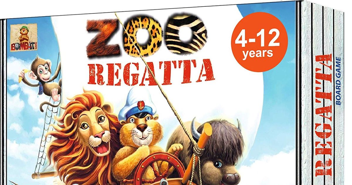  ZOORegatta Family Board Games for Kids Ages 4-12 Years