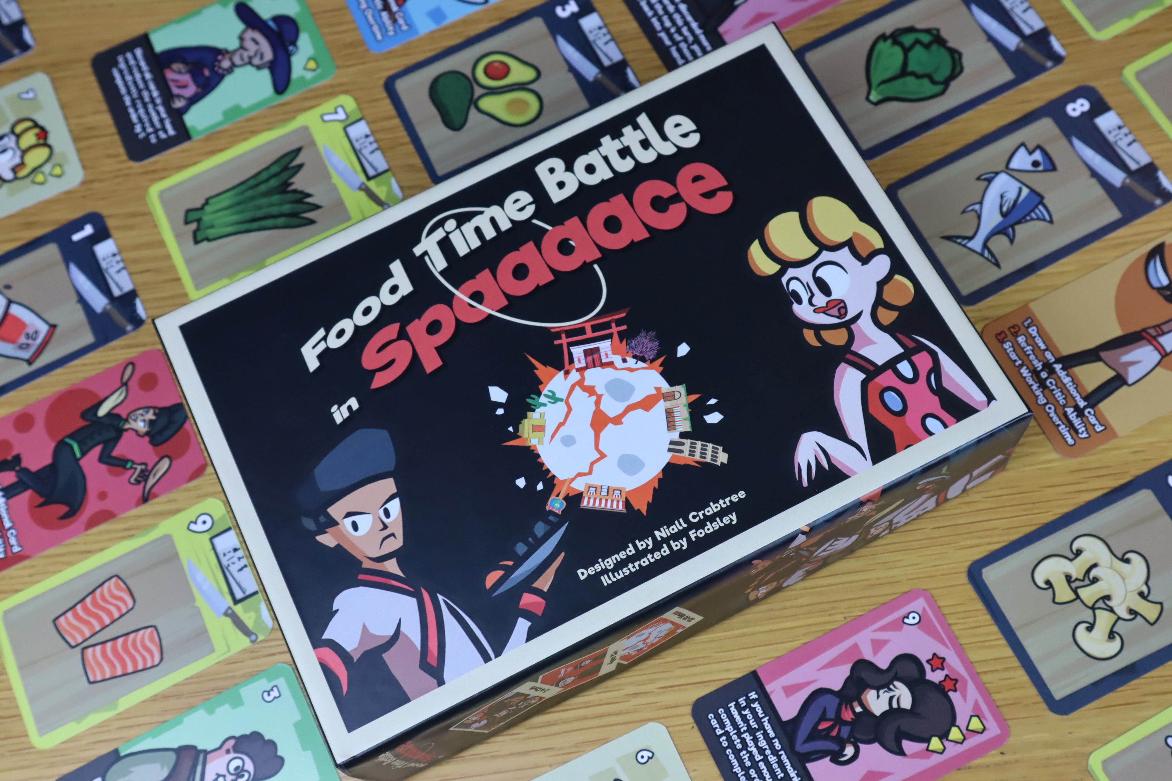 Food Time Battle in Space