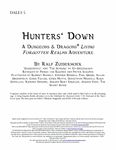 RPG Item: DALE1-5: Hunters' Down