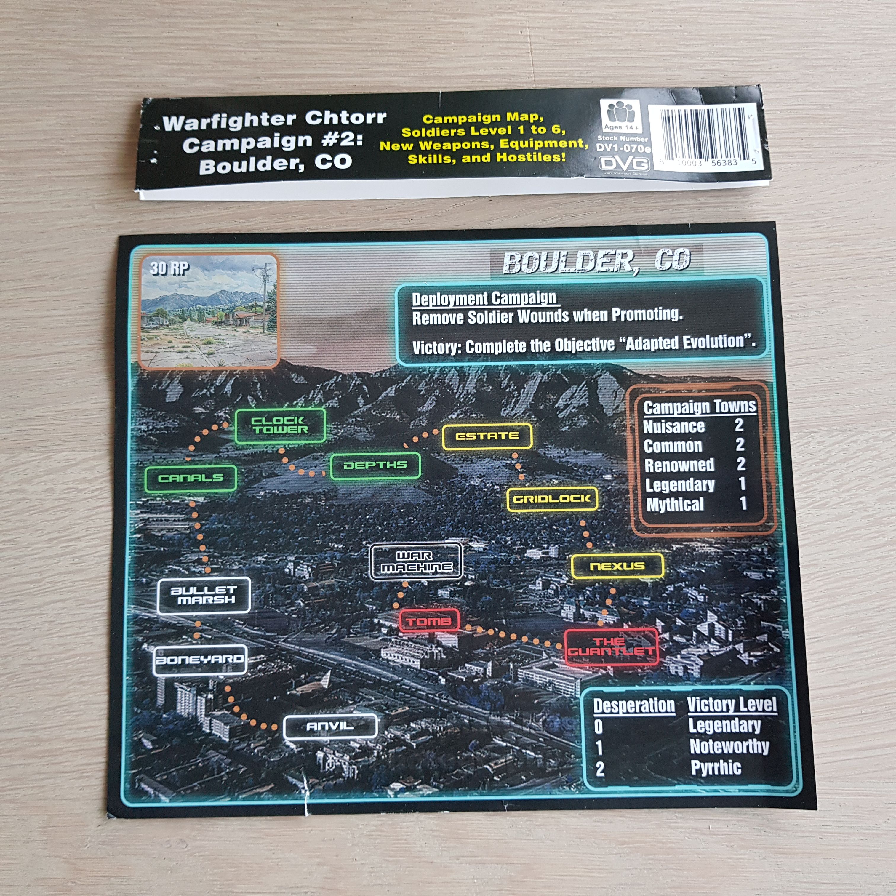 Warfighter: Chtorr Campaign Expansion #2 – Boulder, CO