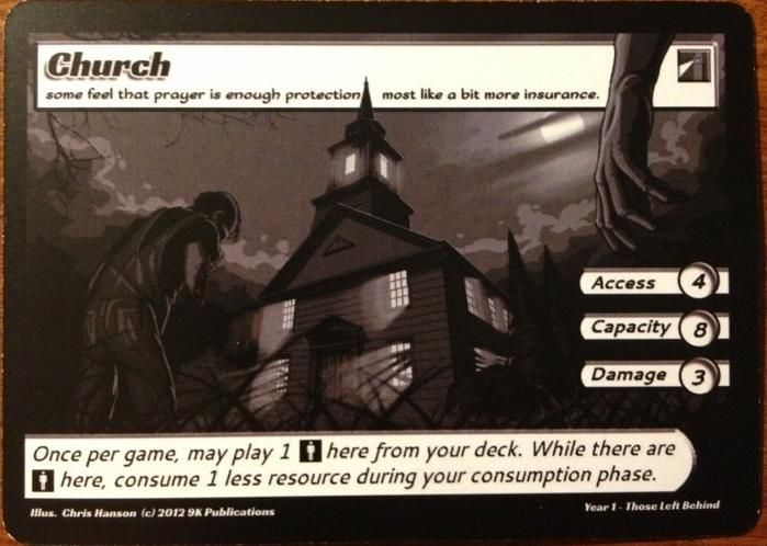 ApocalypZe Card Game: Church Promo