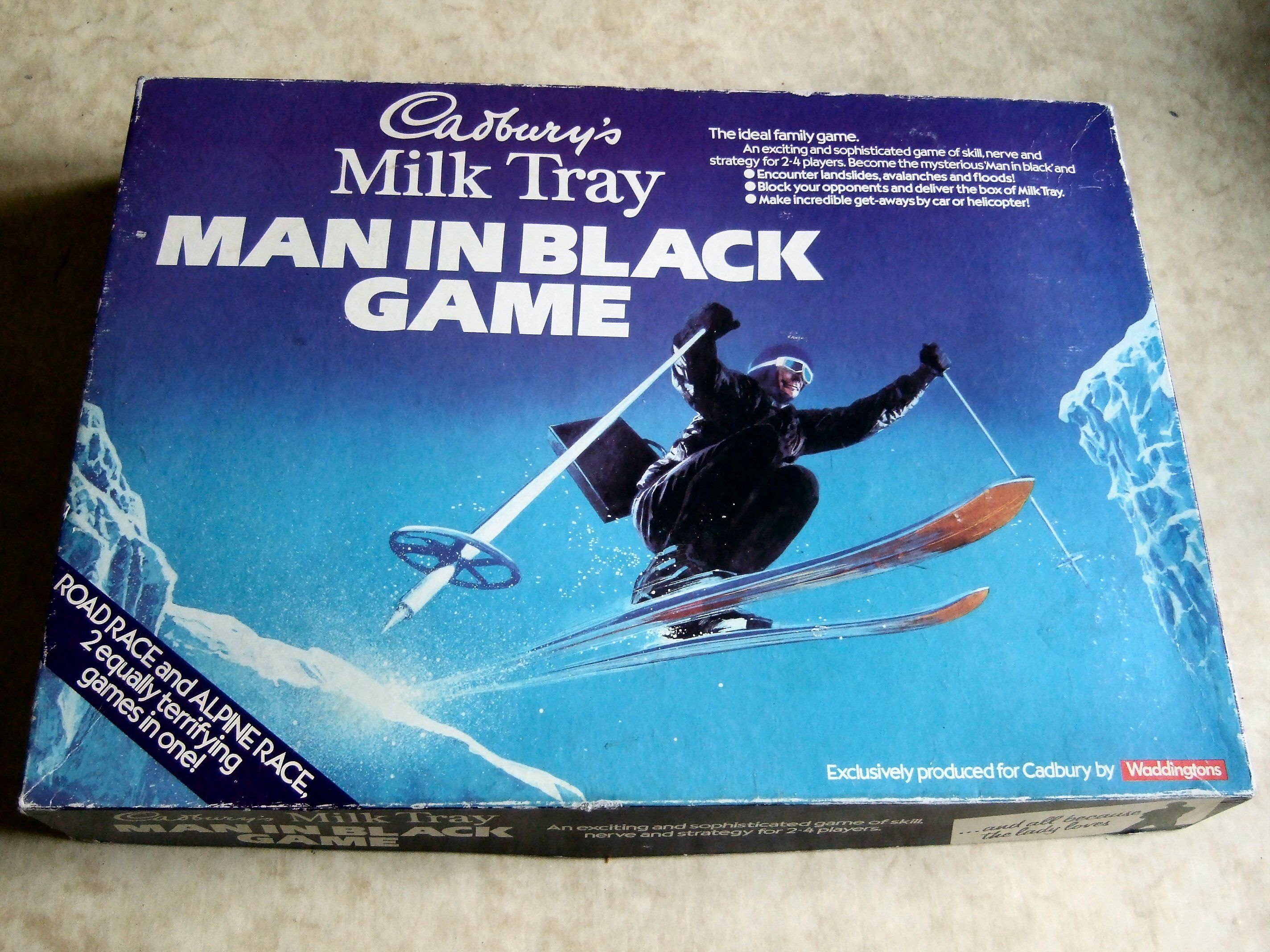 Cadbury's Milk Tray Man In Black Game