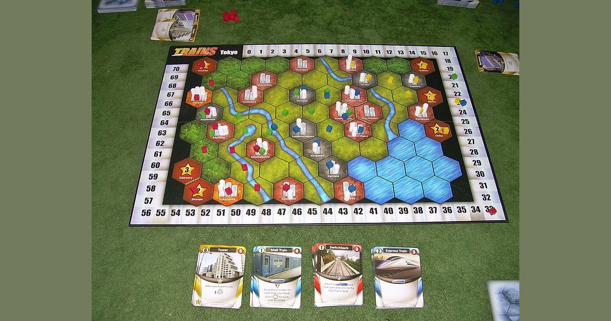 Balkan Railways Train Strategy Board Game by Rio Grande Games main image 1