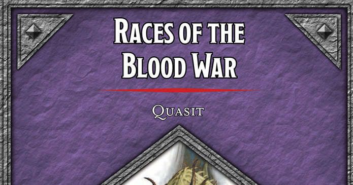 Races of the Blood War: Quasit | RPG Item | RPGGeek