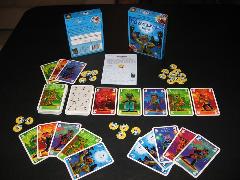 The complete box contents.
