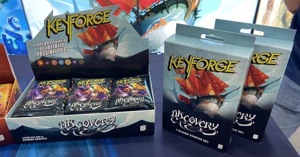 KeyForge: Discovery, Ghost Galaxy, 2025 — GAMA Expo 2025에서 전시