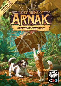 Lost Ruins of Arnak: Surprise Shipment Cover Artwork