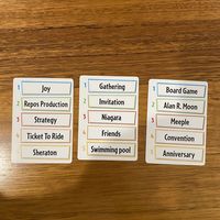 Just One: Gathering of Friends Promo Cards