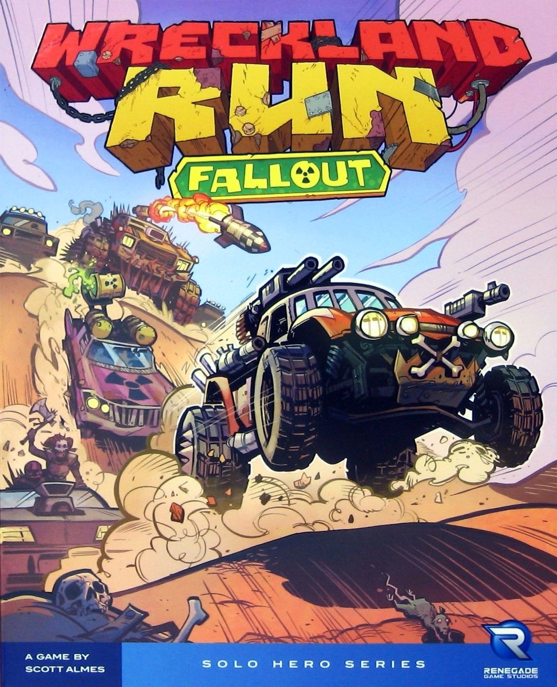 Coperta Wreckland Run: Fallout (Limba Engleza)